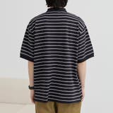 Penneys（ぺニーズ）別注ドライカノコボーダーポロシャツ 吸水速乾機能付き | coen【men】 | 詳細画像19 