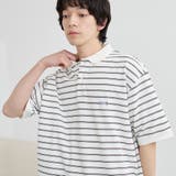Penneys（ぺニーズ）別注ドライカノコボーダーポロシャツ 吸水速乾機能付き | coen【men】 | 詳細画像3 