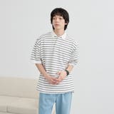 Penneys（ぺニーズ）別注ドライカノコボーダーポロシャツ 吸水速乾機能付き | coen【men】 | 詳細画像5 
