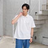 【CEC】ロゴ刺繍カノコポロシャツ | coen【men】 | 詳細画像2