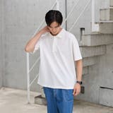 【CEC】ロゴ刺繍カノコポロシャツ | coen【men】 | 詳細画像3