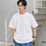 WHITE | 【CEC】刺繍カノコTシャツ | coen【men】
