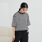 Penneys（ぺニーズ）別注ワンポイントボーダーTシャツ | coen【men】 | 詳細画像4 