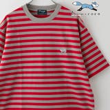BEIGE | Penneys（ぺニーズ）別注ワンポイントボーダーTシャツ | coen【men】