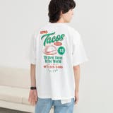 USAコットンフードプリントTシャツ | coen【men】 | 詳細画像1 