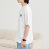 USAコットンフードプリントTシャツ | coen【men】 | 詳細画像18 