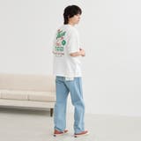 USAコットンフードプリントTシャツ | coen【men】 | 詳細画像3 
