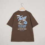 DK.BROWN | USAコットンフードプリントTシャツ | coen【men】