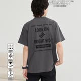 DK.GRAY | 【WELLTECT】プリントTシャツ ー吸水速乾/接触冷感/UVカット/遮熱ー | coen【men】