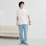 【WELLTECT】ロゴ刺繍Tシャツ ー吸水速乾、接触冷感、UVカット、遮熱ー | coen【men】 | 詳細画像4