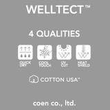 【WELLTECT】ロゴ刺繍Tシャツ ー吸水速乾、接触冷感、UVカット、遮熱ー | coen【men】 | 詳細画像49