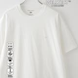 OFF WHITE | 【WELLTECT】ロゴ刺繍Tシャツ ー吸水速乾、接触冷感、UVカット、遮熱ー | coen【men】