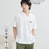 OFF WHITE | <WELLTECT 多機能>刺繍ロゴポロシャツ | coen【men】