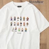 Teddy Bear(テディベア)17ベアプリントTシャツ | coen【men】 | 詳細画像1