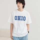 WHITE | カレッジアニマルプリントTシャツ | coen【men】