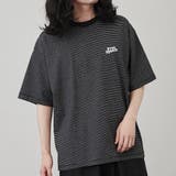 BLACK | Free Speech（フリースピーチ）別注ボーダーTシャツ | coen OUTLET