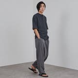 オーバーサイズワッフルヘンリーネックTシャツ | coen OUTLET | 詳細画像13 