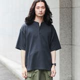 オーバーサイズワッフルヘンリーネックTシャツ | coen OUTLET | 詳細画像18 