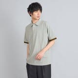 カラーリブニットポロシャツ | coen【men】 | 詳細画像2 