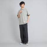 カラーリブニットポロシャツ | coen【men】 | 詳細画像6 