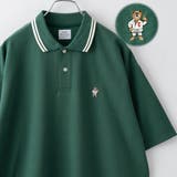 DK.GREEN | スポーツベア刺繍ポロシャツ | coen【men】