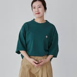 スポーツベア刺繍クルーネックTシャツ | coen【men】 | 詳細画像27