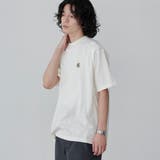 スポーツベア刺繍クルーネックTシャツ | coen【men】 | 詳細画像3