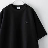 BLACK | コーエンロゴワッペンTシャツ | coen【men】