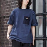 NAVY | <Parknik>アウトドアポケットTシャツ | coen【men】