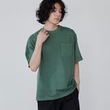 DK.GREEN | ピグメントポケットTシャツ | coen【men】