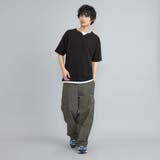 リップルフェイクレイヤードヘンリーネックTシャツ | coen【men】 | 詳細画像10