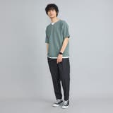 リップルフェイクレイヤードヘンリーネックTシャツ | coen【men】 | 詳細画像16