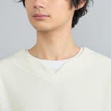 リップルフェイクレイヤードヘンリーネックTシャツ | coen【men】 | 詳細画像20