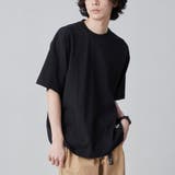 BLACK | USAコットンガーデンポケットTシャツ | coen【men】