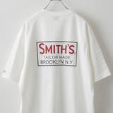 WHITE | SMITH’S（スミス）別注ロゴプリントポケットTシャツ | coen【men】
