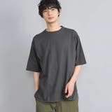 DK.GRAY | レイヤードラウンドヘムTシャツ | coen【men】