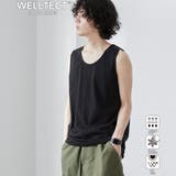 BLACK | 【WELLTECT】ベーシックタンクトップ | coen【men】