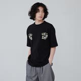 刺繍ハッポウプリントTシャツ | coen【men】 | 詳細画像2 
