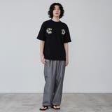 刺繍ハッポウプリントTシャツ | coen【men】 | 詳細画像3 