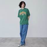 【WEB限定】サガラ刺繍ロゴTシャツ | coen【men】 | 詳細画像12 