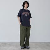 【WEB限定】サガラ刺繍ロゴTシャツ | coen【men】 | 詳細画像19 