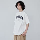 【WEB限定】サガラ刺繍ロゴTシャツ | coen【men】 | 詳細画像2 