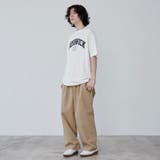 【WEB限定】サガラ刺繍ロゴTシャツ | coen【men】 | 詳細画像5 