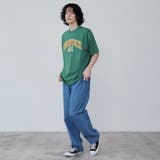 【WEB限定】サガラ刺繍ロゴTシャツ | coen【men】 | 詳細画像9 