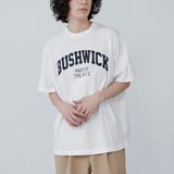 WHITE | 【WEB限定】サガラ刺繍ロゴTシャツ | coen【men】
