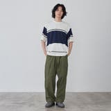 ジャガードメッシュ切替えTシャツ | coen【men】 | 詳細画像3 