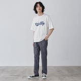 パウダーケミカルウォッシュロゴTシャツ | coen【men】 | 詳細画像5 