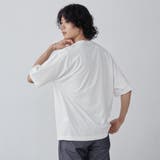 パウダーケミカルウォッシュロゴTシャツ | coen【men】 | 詳細画像6 