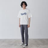 パウダーケミカルウォッシュロゴTシャツ | coen【men】 | 詳細画像7 