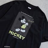 BLACK | coen限定/Disney(ディズニー)フロントプリントTシャツ | coen【men】